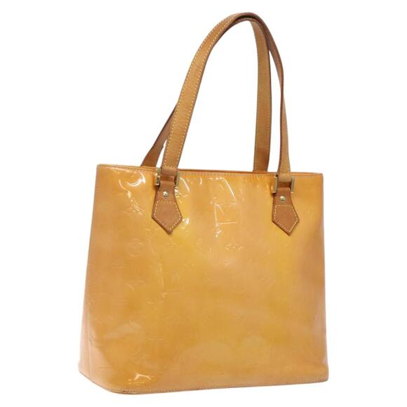 LOUIS VUITTON Monogram Vernis Houston Bag Marshmallow Pink M91302 - Picture 1 of 16